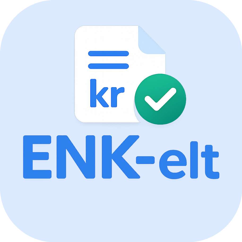 ENK-elt regnskap logo